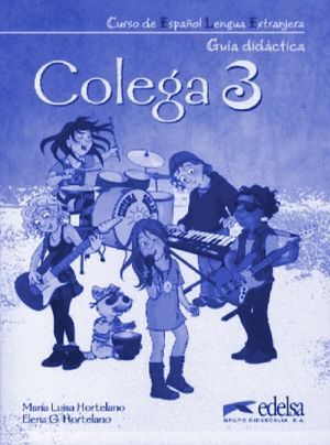 The book "Colega 3 Libro de ejercicios ( )" - . . 