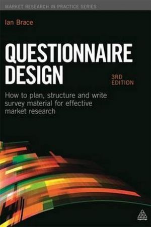 The book "Questionnaire design, 3 Edition" -  