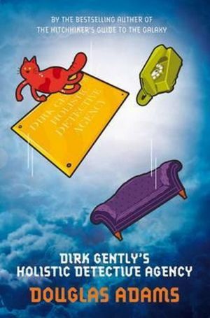 The book "Dirk Gently´s Holistic Detective Agency. The Dark Gently 1" -  