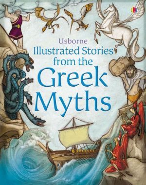 The book "Illustrated stories from the Greek myths" -  