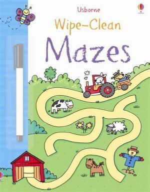 The book "Wipe-Clean: Mazes" -  