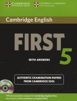 Book + cd "Cambridge English First 5 Self-study Pack ()"