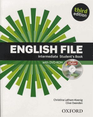  +  "English File Intermediate 3 Edition: Students Book with iTutor DVD ( / )" - Clive Oxenden, Christina Latham-Koenig