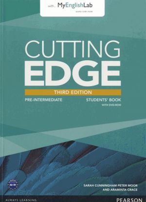  +  "Cutting Edge Pre-Intermediate Third Edition: Students Book with DVD and MyEnglishLab ( / )" - Jonathan Bygrave, Araminta Crace, Peter Moor