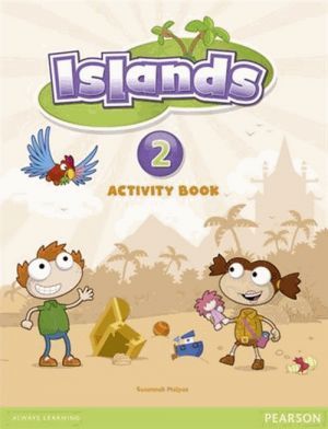 The book "Islands Level 2. Activity Book plus pin code" -  